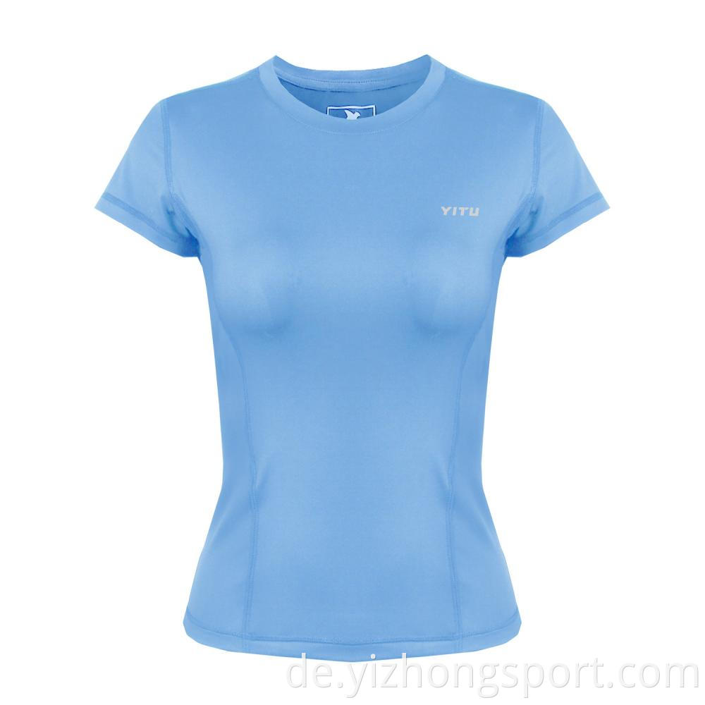 Fitness Womens T Shirt Polyester